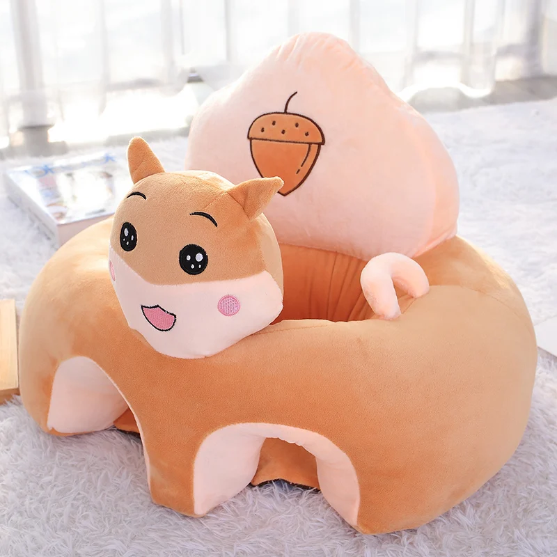 Cute Seat Support Baby Learning To Sit Toddler Nest Puff Washable No Filler Cradle Sofa Chair