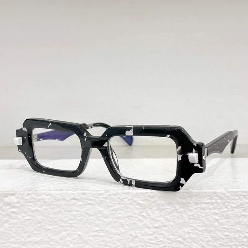 

2025 Maske Q9 Acetate Rectangle Sunglasses for Men and Women High Quality Brand Designer UV400 Optical Prescription Eyeglasses
