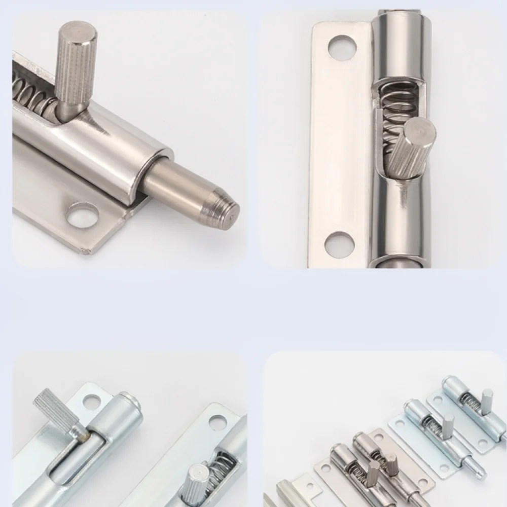 Industrial Cabinet Door Hinge CL260 Spring Latch Mechanism Galvanized Iron Hardware For Machine Control Box Door Mounting
