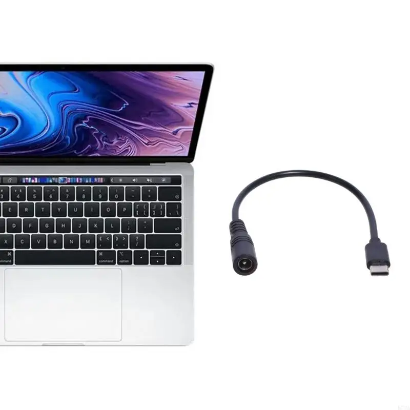 Кабель питания 573A типа C к постоянному току, разъем постоянного тока 5,5x2,1 мм, разъем зарядный кабель 5 В для модема,