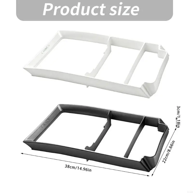 M76E Hängendes Organizer-Tablett für die Fahrzeugarmlehne, entworfen für ausgewählte Fahrzeugmodelle, kein Bohren erforderlich – Detail 6