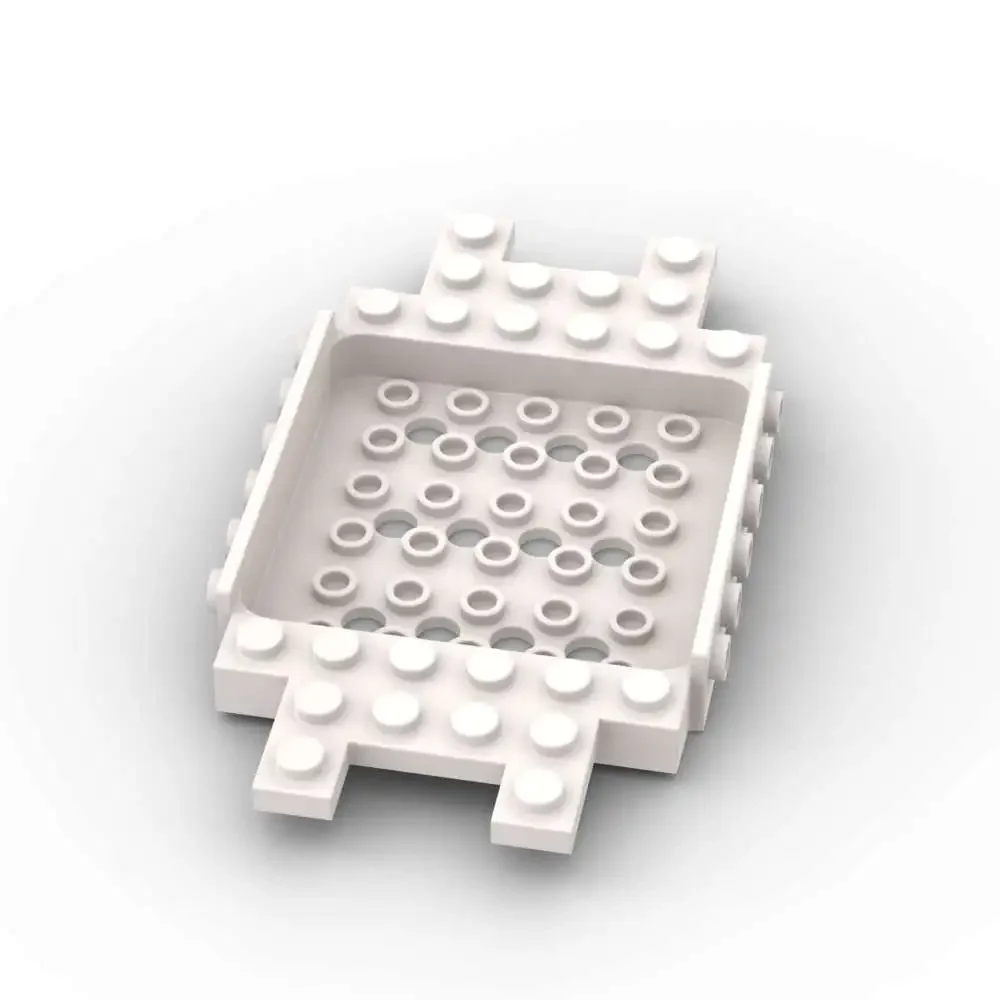 

MOC 1 шт. 3385 5x6 встраиваемый центр, комплект строительных блоков, основание автомобиля 6x12x1 с отверстиями, часть кирпича, частицы, игрушка «сделай сам», подарок для детей