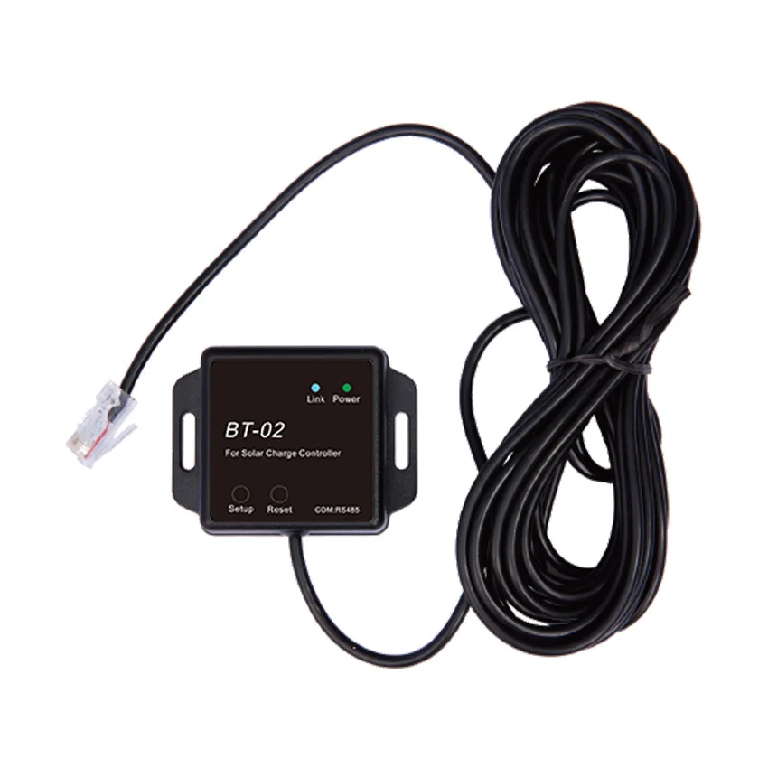 Support mobile APP Solar Charge Controller Bluetooth module BT-02 wireless monitoring and data interaction functions