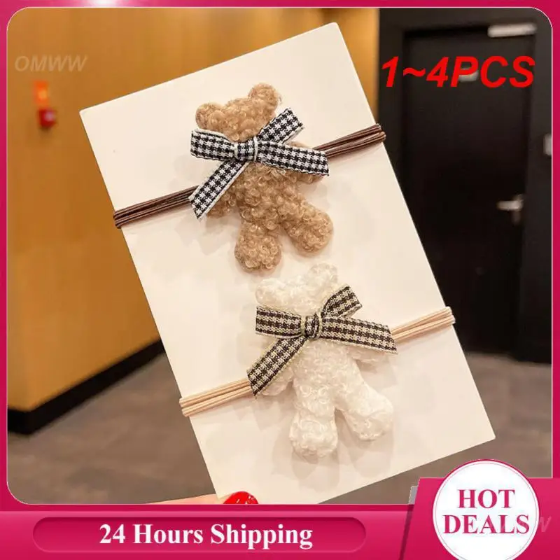 1~4PCS Womens Hairpin Will Not Harm Hair A Must-have For Gatherings Fashionable Bangs With Side Hair Clips Hair Accessories