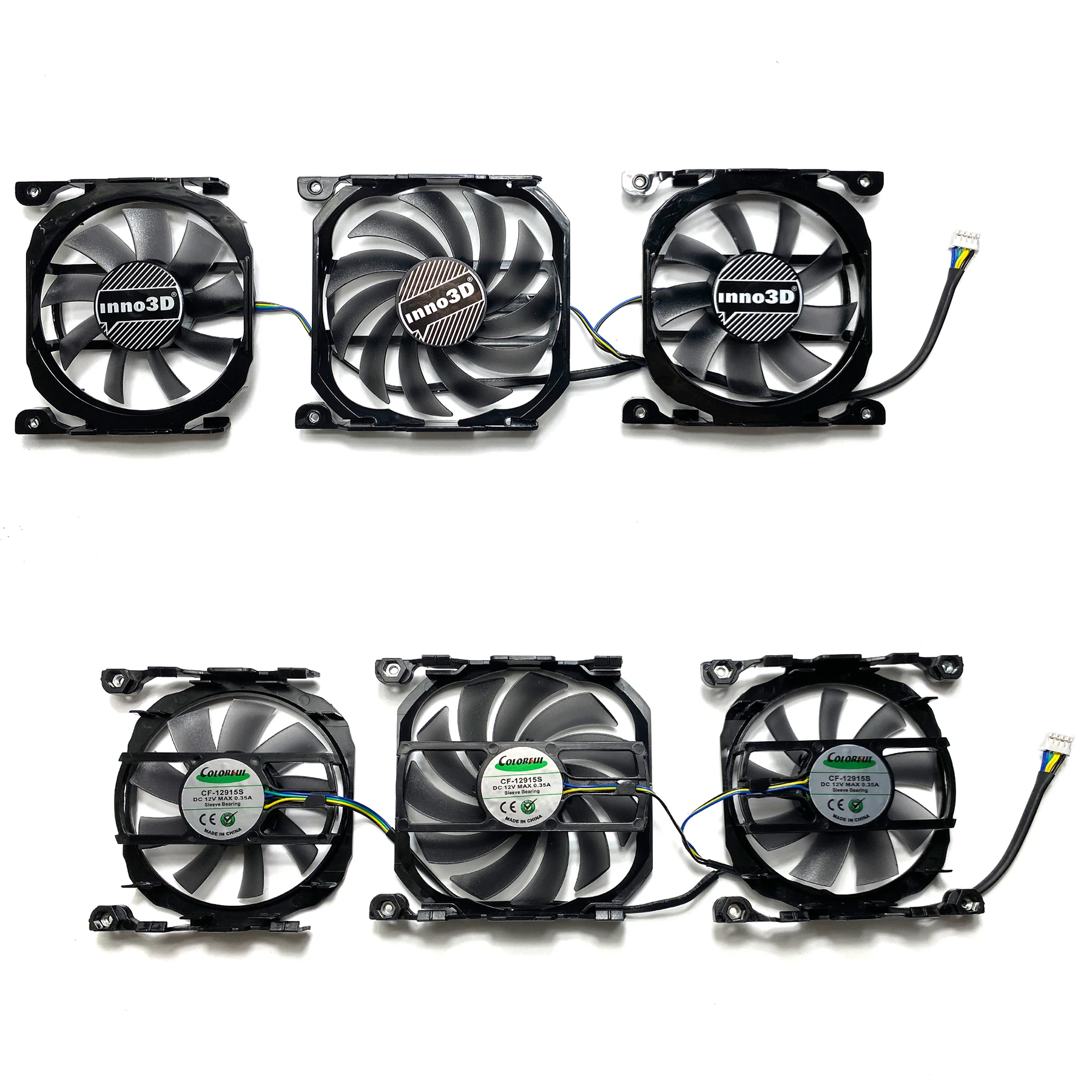 New For INNO3D GeForce GTX660ti 670 680 760 Ice Dragon Collector's Edition Graphics Card Replacement Fan