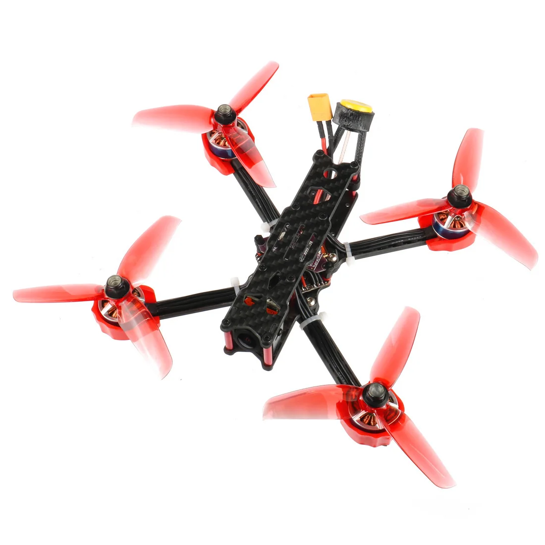 JMT F4 X1 175 مللي متر RC FPV سباق الطائرة بدون طيار 2-6S RTF مع LST-009 FPV نظارات GHF411AIO وحدة تحكم في الطيران Supra-VTX FS I6 الارسال