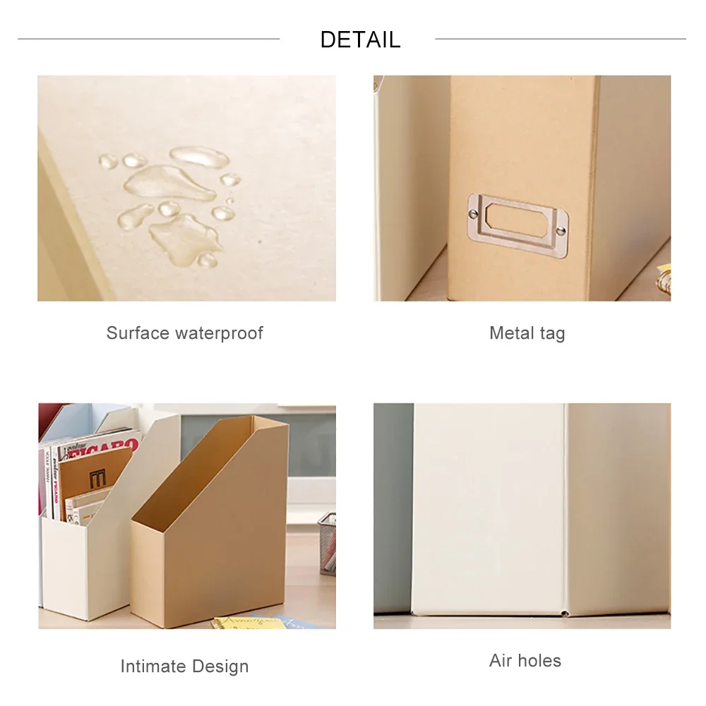 منظم تخزين من الورق المقوى الصلب الملون ، صندوق ملفات مكتبي ، حامل مجلة ، تخفيضات كبيرة ، بيع بالجملة