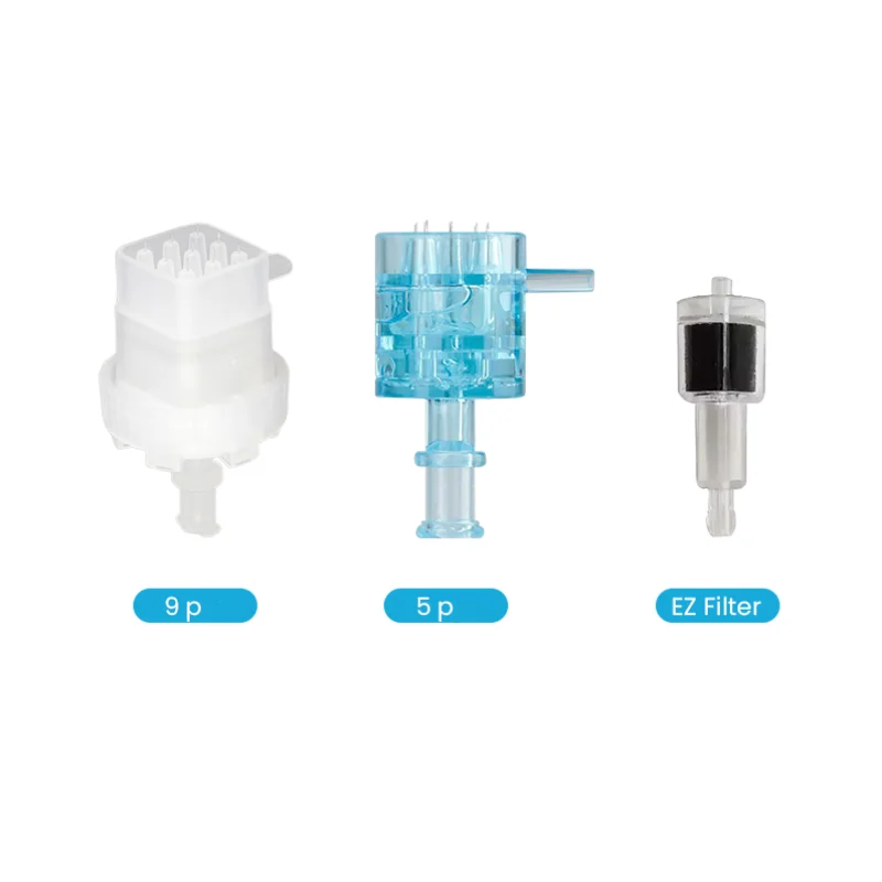 Korea EZ Negative Pressure Vacuum Filter For MESO GUN Cartridges 5/9 Needle Replacement Head Tattoo Needle