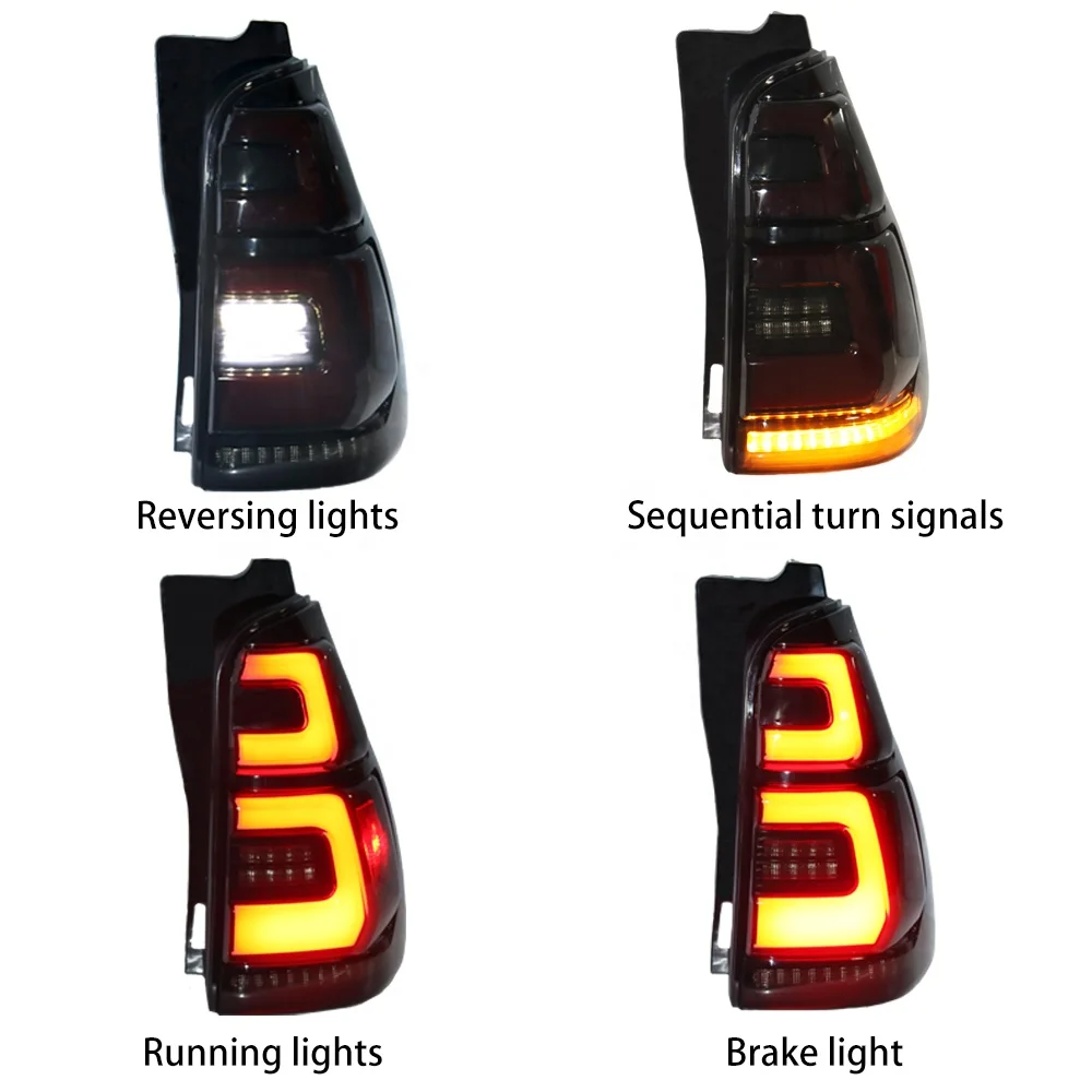 ABS 2003-2009 12V LED Tail Light for 4th Gen Toyota 4Runner Tail Lights