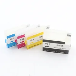 For HP 932 933 932XL 933XL Empty Refill Ink Cartridge With ARC Chip For HP Officejet 7110 7612 6700 6100 6600 7610 printer