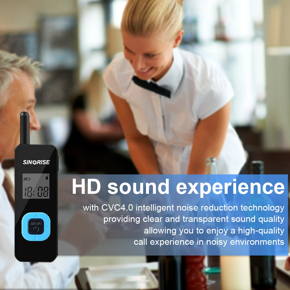 S616 super mini walkie talkie 400-470mhz rádio banda dupla presunto rádio em dois sentidos transceptor portátil display lcd para salão de cabeleireiro