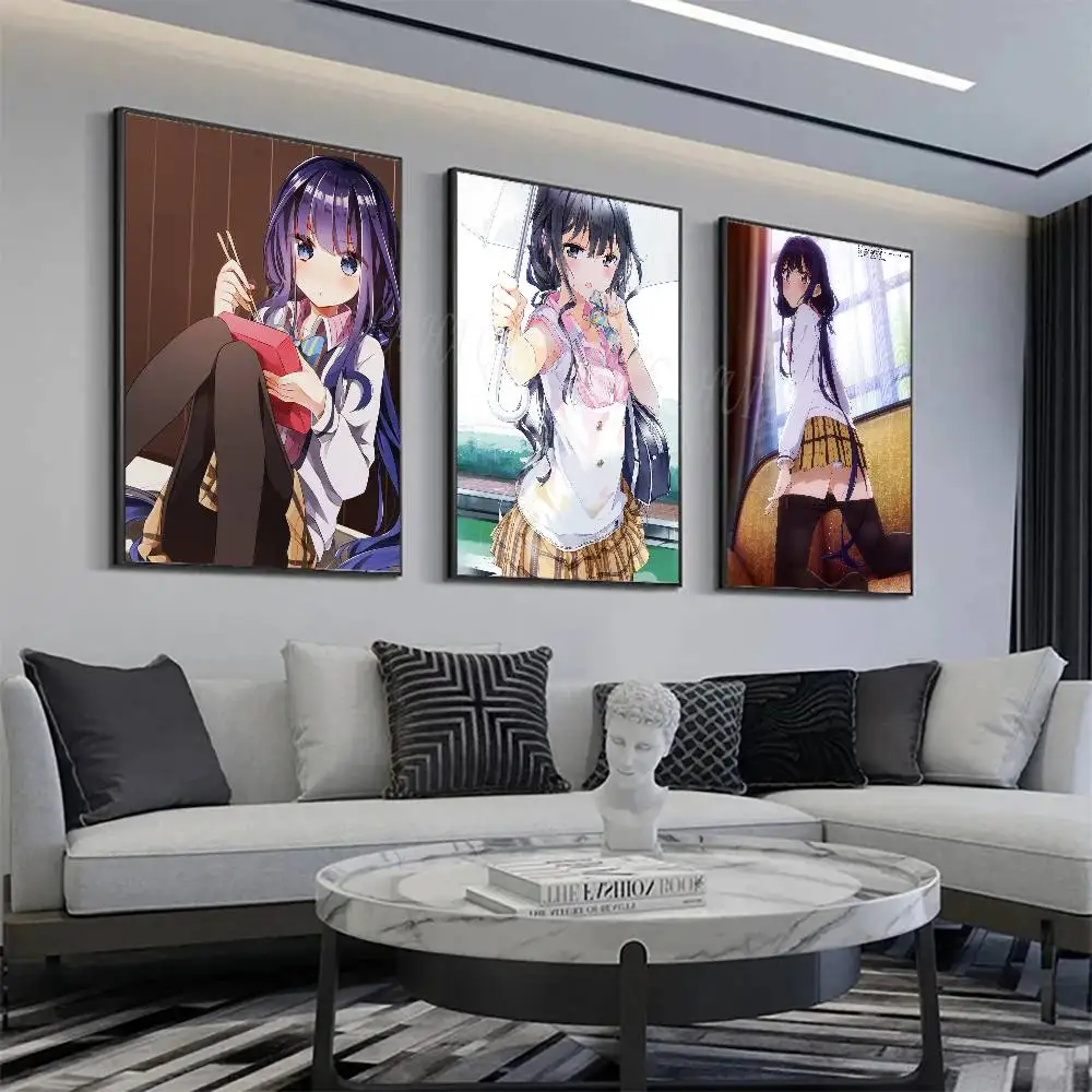 Adagaki Aki Manga Masamune Kun No Revenge Posters Living Room Bar Cafe Quality Canvas Vintage Style Comics Painting Art Home Wal