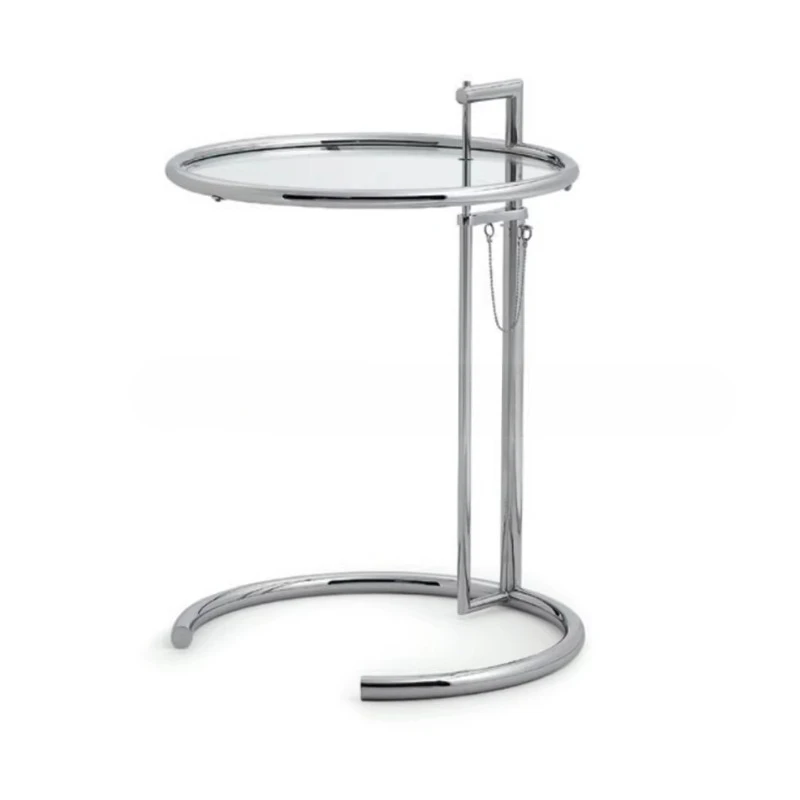 

Приставной столик, стеклянная кромка из нержавеющей стали