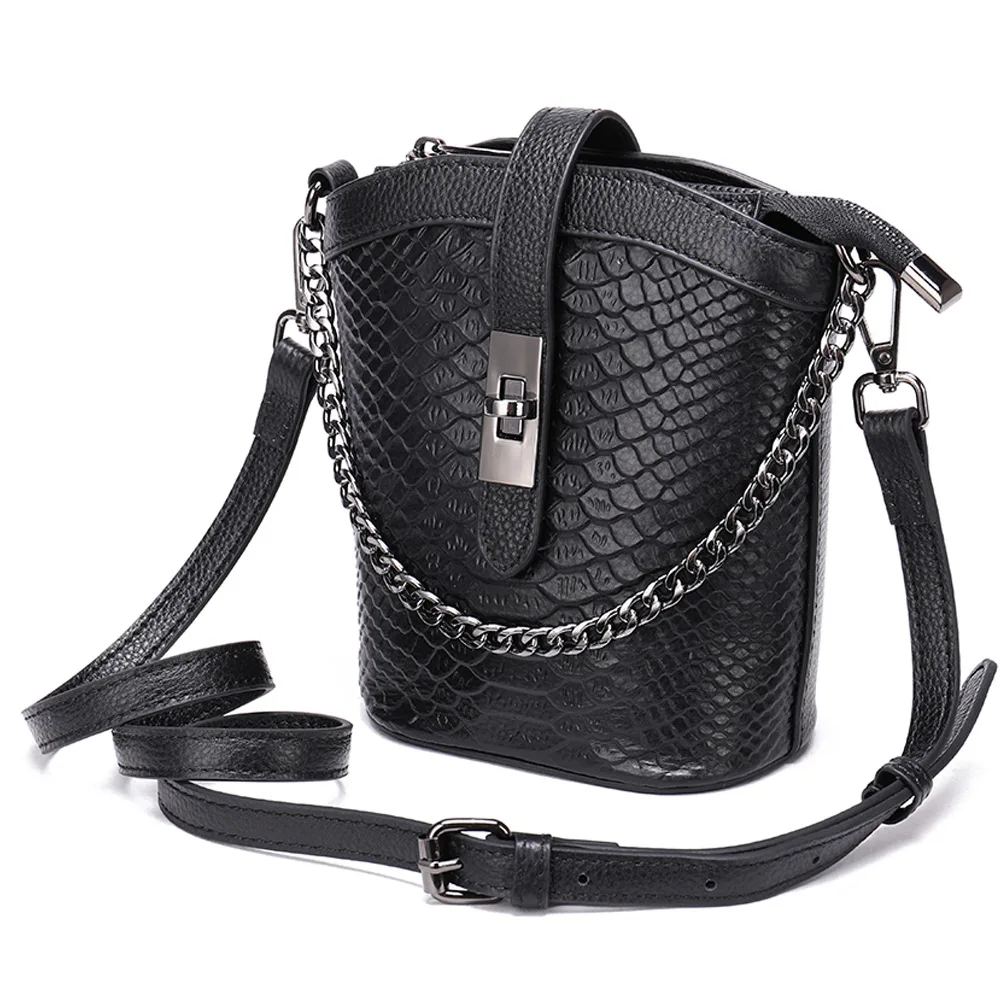 Women Leather Crossbody Bag Top Grain Cowhide Shoulder Purse Designer Look Colorblock Versatile Single Strap Casual Everyday