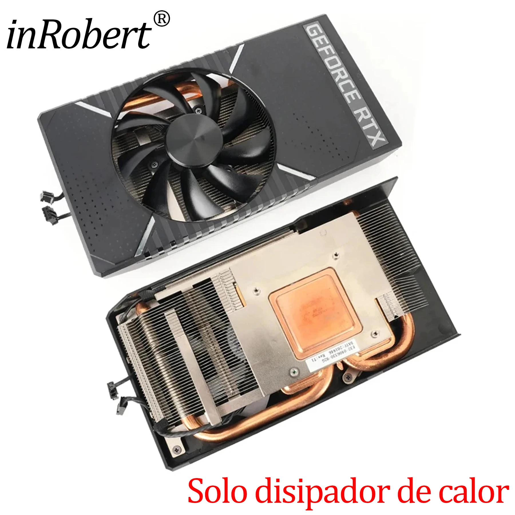 Radiador disipador de calor del ventilador de refrigeración GPU del rodamiento de bolas de 85MM para HP NVIDIA RTX 2070 GeForce HPE L34256-001 8GB GDDR6 tarjeta de vídeo gráfica