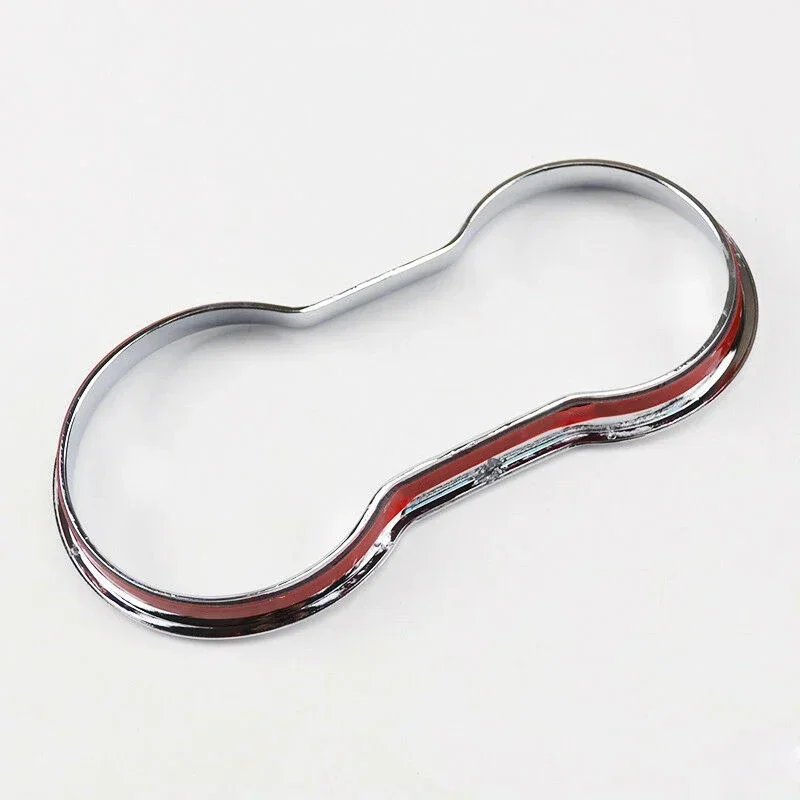 Eye Catching Chrome Cup Holder Console Cover Trim for Buick For Encore For Opel Mokka Enhance Your Car's Style