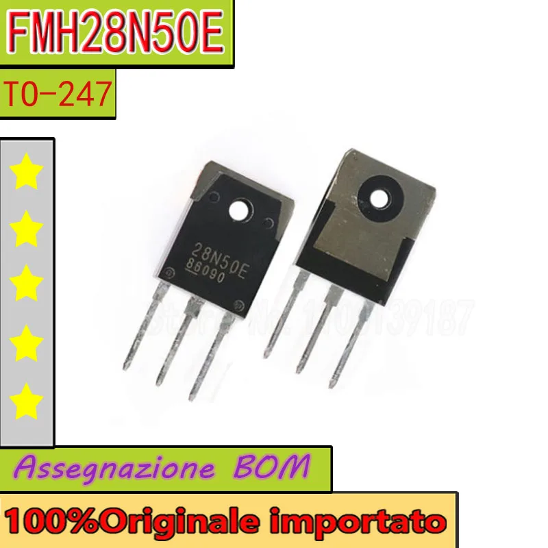  100%Originale importato 10pcs/lot  FMH28N50E 28N50E TO-247 MOS FET 28A 28N50 500V