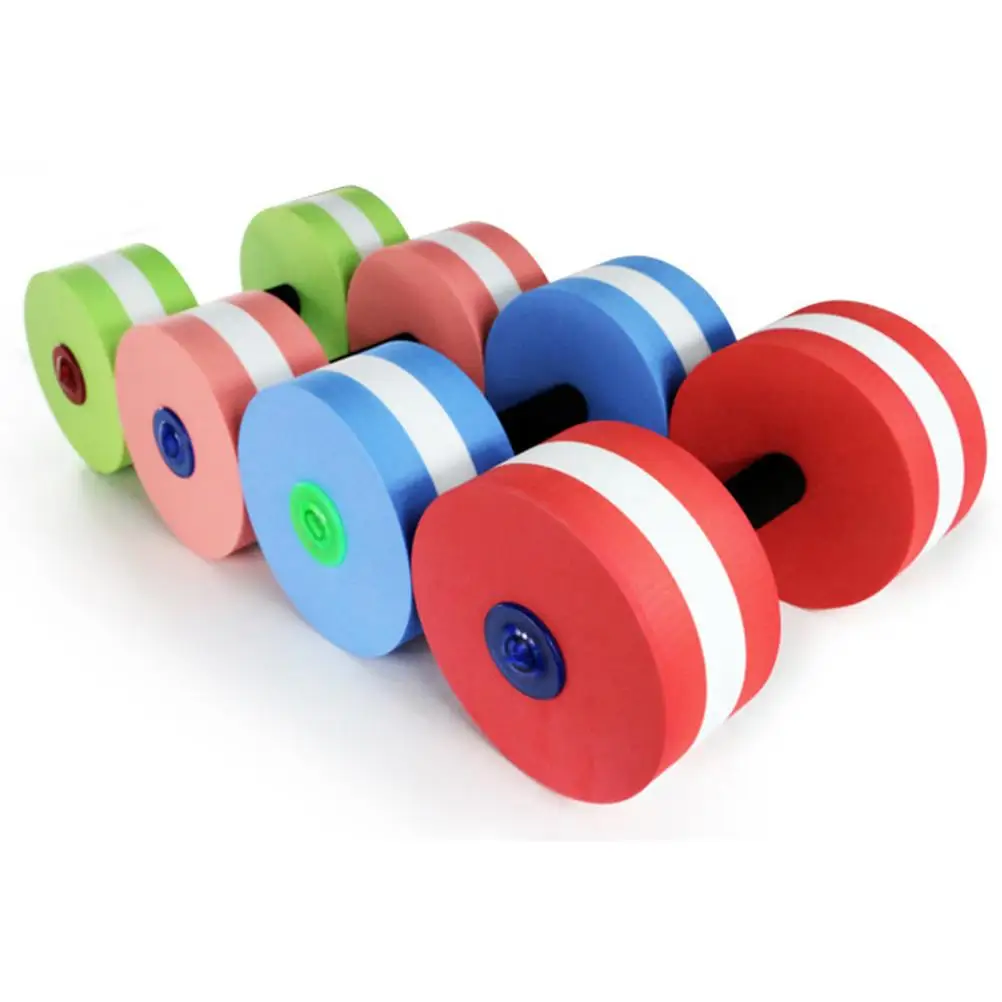 

2pcs Floating Dumbbells EVA Foam Lightweight Detachable Water Aerobics Fitness Equipment for Exercise