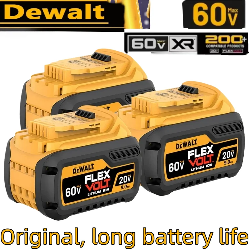 

100% DeWALT Original Battery 20V2Ah-6Ah Rechargeable Lithium-lon Battery,For dewaltPower Tool with Charger.