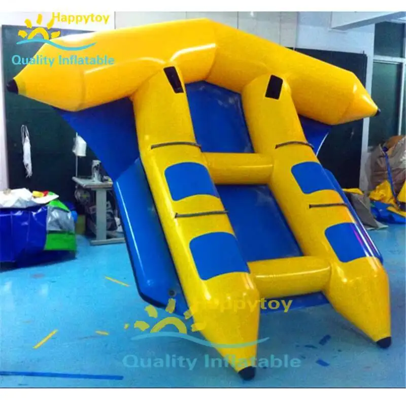 

Коммерческая надувная лодка-аттракцион «Летающая рыба» из ПВХ для аквапарков, оптовая продажа