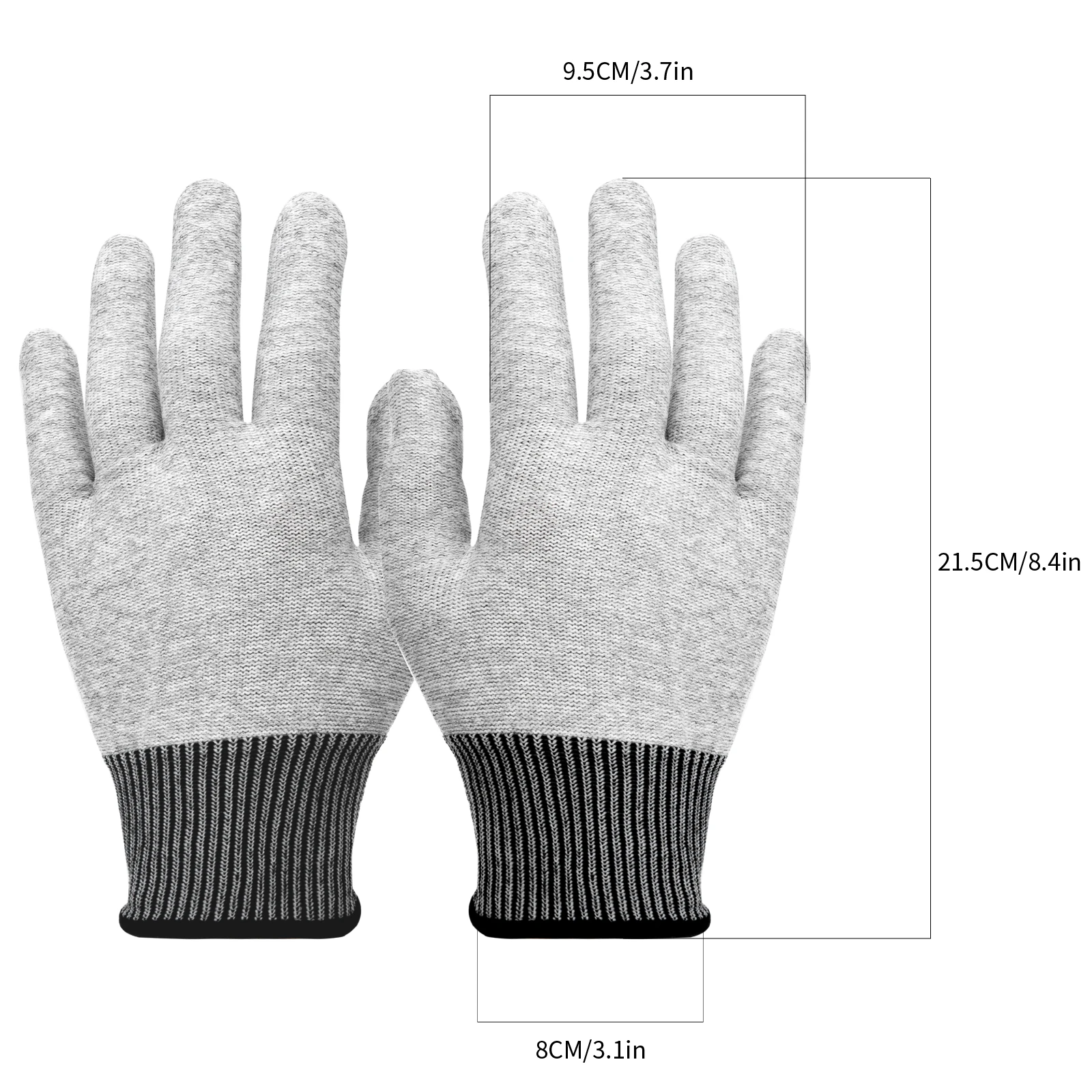 Anti-Static Elastic Fiber Work Gloves Car Window Glass Tint Tools Vinyl Wrap PPF Paint Protection Film Application Gloves