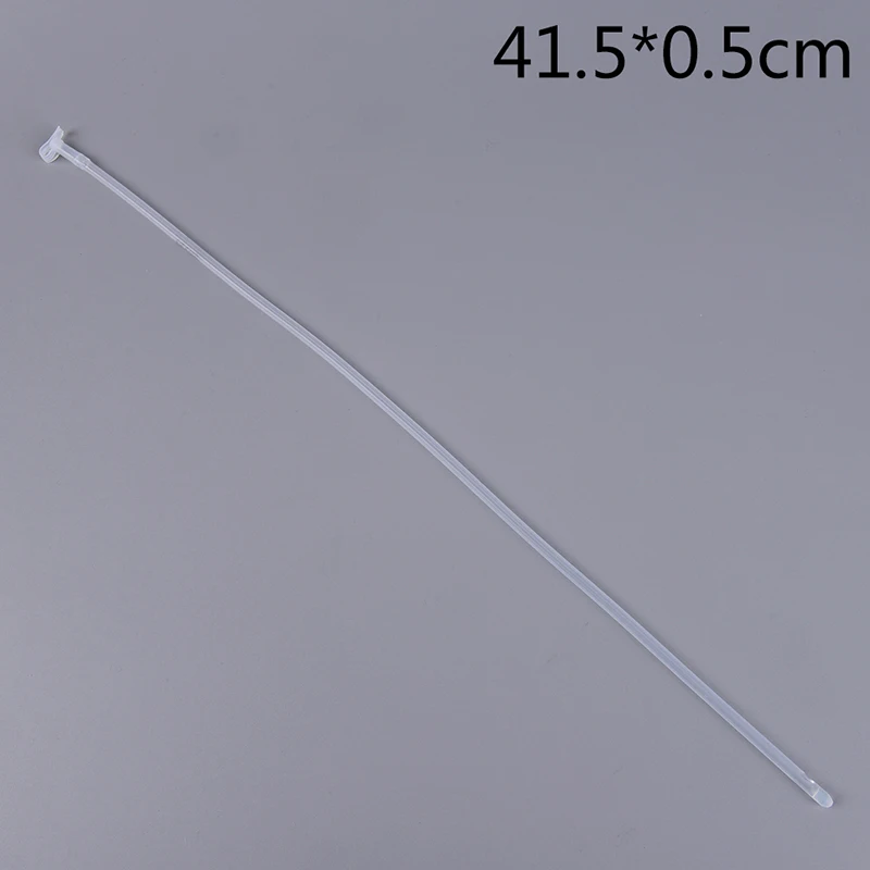 1 Pcs White Silicone Urethral Disposable Silicone Catheter Tube For Male 41.5*0.5cm