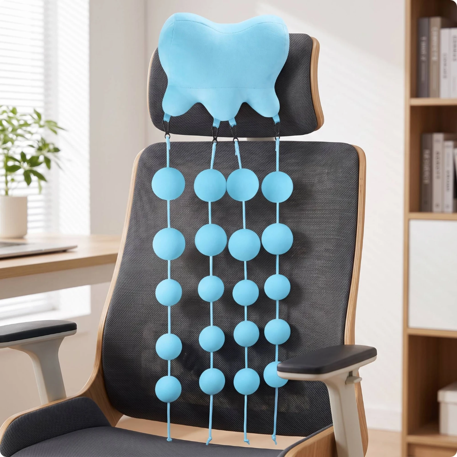 وسادة تدليك للرقبة مع خرزات، ج - مراجعة Neck Traction Pillow وسعره