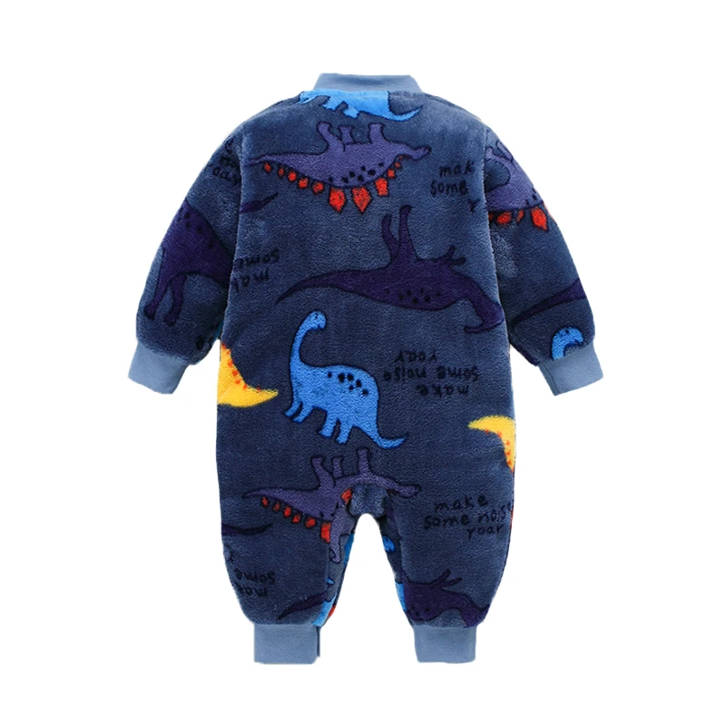 Spring Newborn Baby Clothes Cute Infant Jacket for Baby Jumpsuit for Boys Soft Flannel Bebe Romper Baby Clothes 0-9 Months