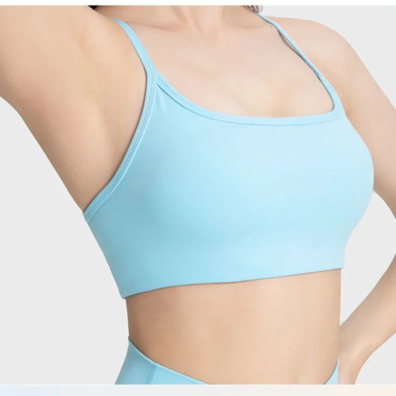 Effen Kleur Yoga Strakke Sportbeha 'S Voor Dames Fitness Met Rits Beha Sportkleding Vrouw Gymtraining Vrouwelijke Crop Tops