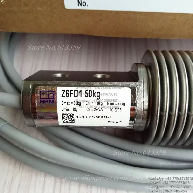 HBM Z6FD1 /50KG Load Cells Weighing Sensors New view 2