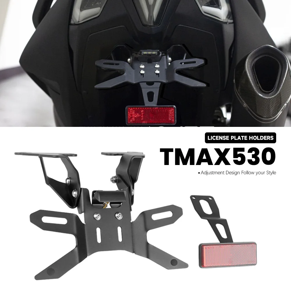 Kit eliminatore parafango posteriore ordinato adatto per Yamaha TMAX 530 T-MAX530 2012 2013 2014 2015 2016 Staffa porta targa