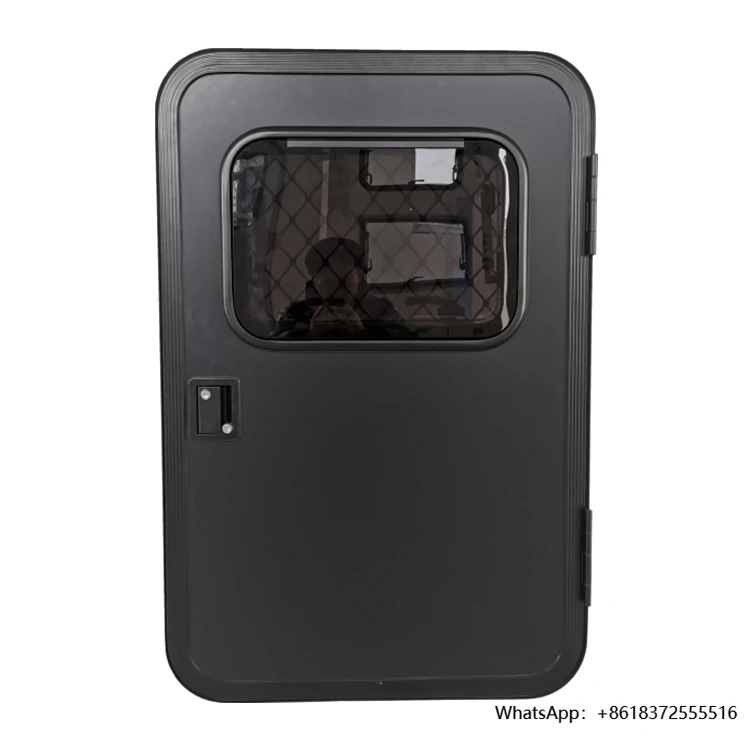 

da2025 TONGFA Latch and Deadbolt with Keys Tinted Tempered Glass Passenger Side & Driver Side Black Trailer caravan Passenger Do