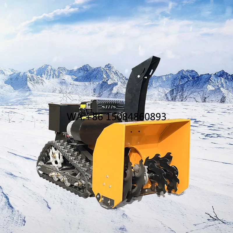 Gardeninggardening ToolsGardeningNew Design Electric 4-Stroke Remote Control Industrial Commercial High Snow Blower Smart Throwe