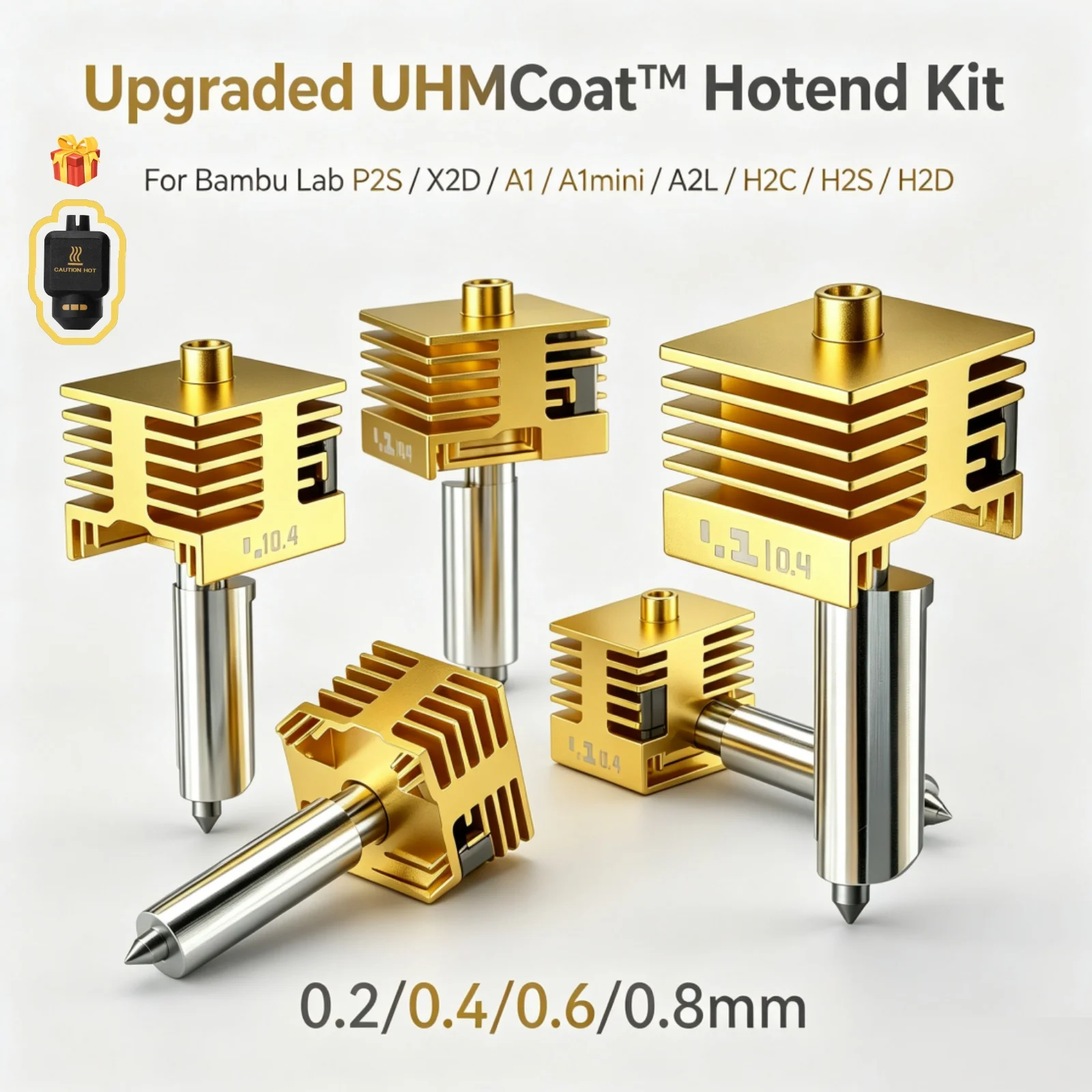 �y�Z�[�����zBambu Lab P2S X2D�p�A�b�v�O���[�h�z�b�g�G���hUHM�R�[�g ?   HV3400 �E���g���n�[�h�z�b�g�G���h �S�[���f���������q�[�g�V���N Bambulab A1 �z�b�g�G���h�p