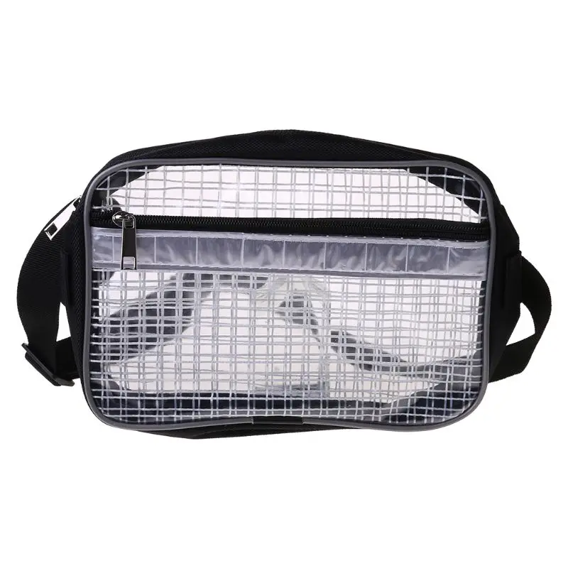 E74B Anti-Static Cleanroom Clear Tool Bag Full Cover Pvc For Engineer Waist Bag Fanny