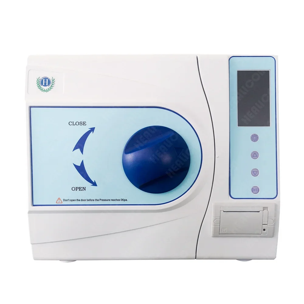 Small Autoklav Sterilization Class B 12 18 23 Liters Pulse Vacuum Autoclave Sterilizer for  Clinic