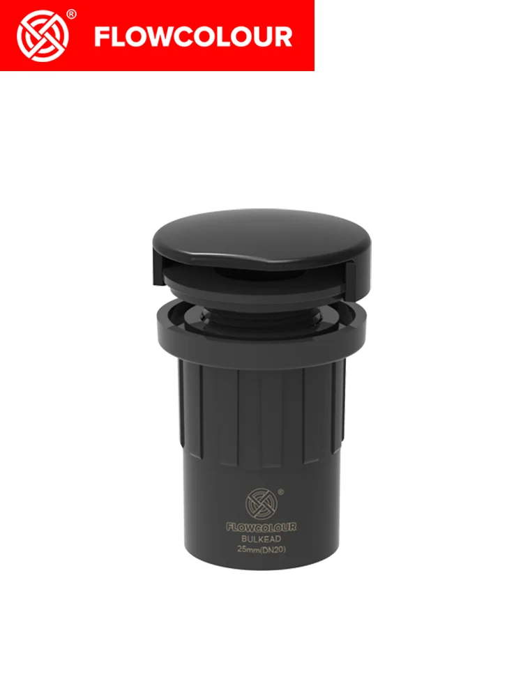 

Flow Colour Aquarium Bulkhead Fitting UPVC DN15/25 industrial Standards Deposition for Marine Fish Tank Coral Reef