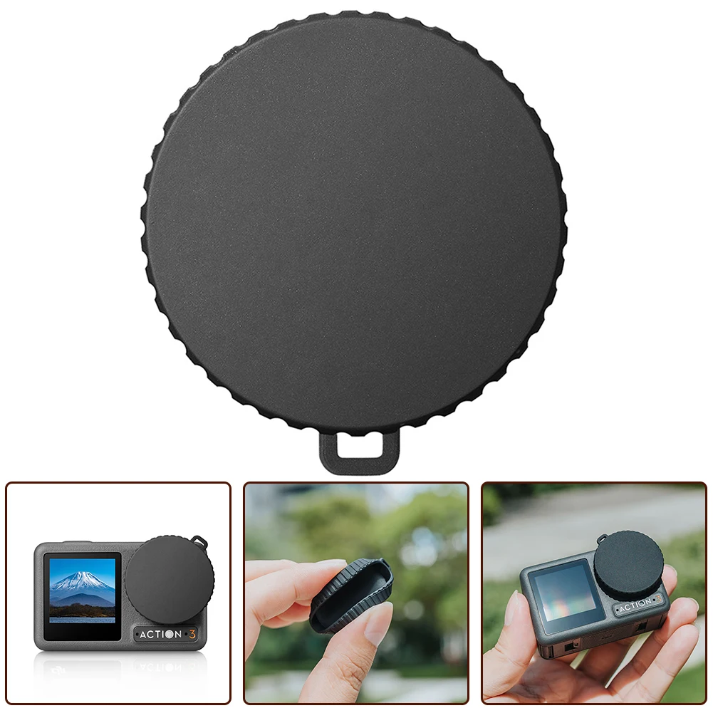 Lens Cover For DJI ACTION 4/3 Sports Camera Lens Protective Cover Dust-Proof Fall Resistant Cap For DJI Action 4 Accessory