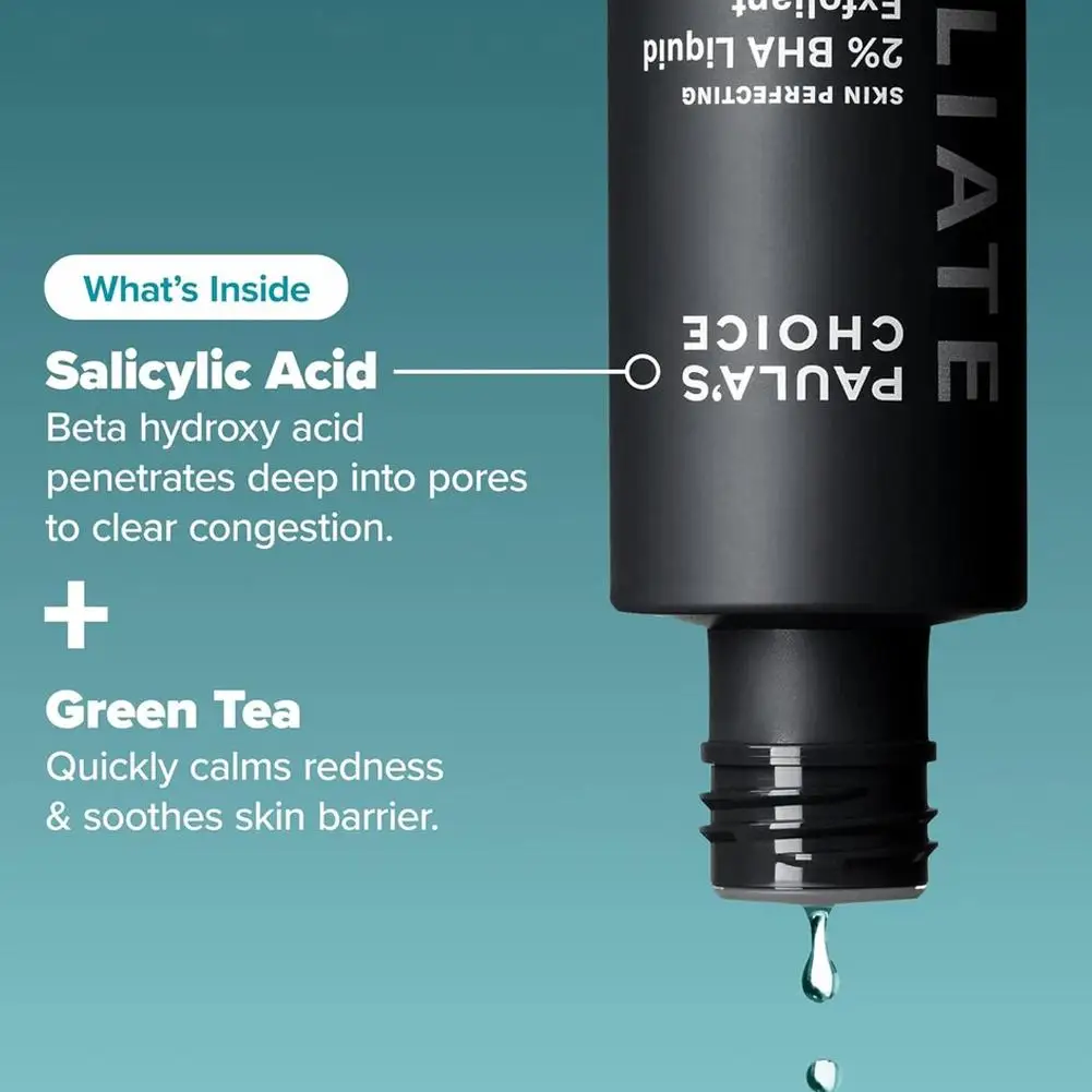 Choice Paula's Choice 2% جوهر حمض الساليسيليك ينظف المسام بعمق ويقليص المسام ويحسن البشرة ويقشر بشرة الوجه بلطف #1