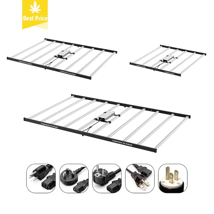 Specstar DLC ETL CE Approved 645W 1000W 5-Year Warranty Dimmable Daisy Chain Grow Light LED