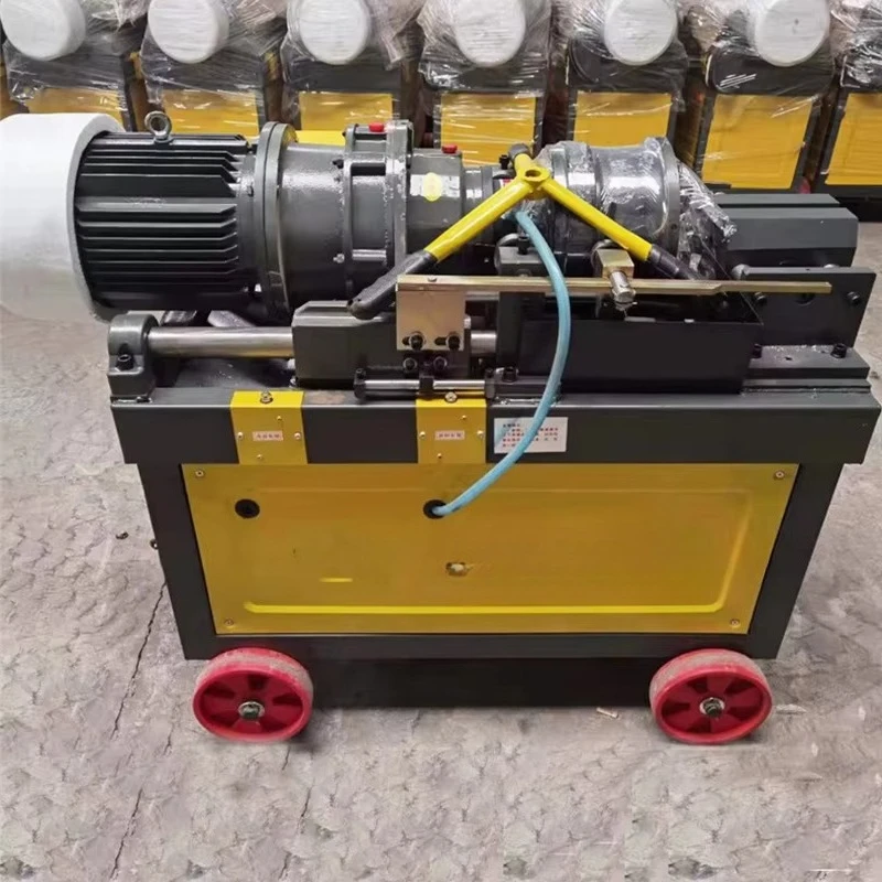 High Efficiency Iron Rod Steel Bar Thread Rolling Machine Rebar Thread Cutting Machine Automatic Rebar Thread Rolling Machine