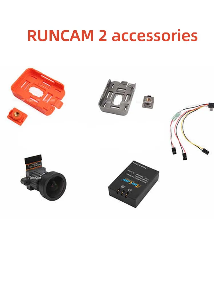 Oryginalny, cienki wspornik kamery FPV RunCam 2, moduł obiektywu z pilotem zdalnego sterowania — zdjęcie 2