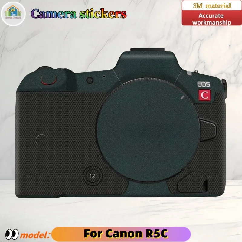 For Canon R5C Camera stickers, DIY skin,Precision tailoring wear-resistant protective film