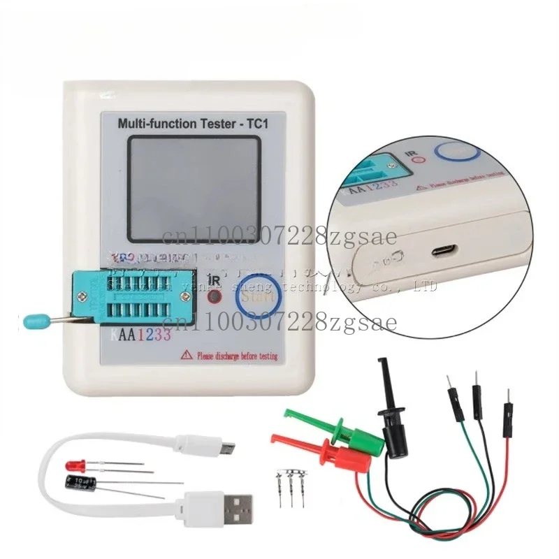 LCR-TC1 Multifunction Transistor Tester, Full Color Graphical Display