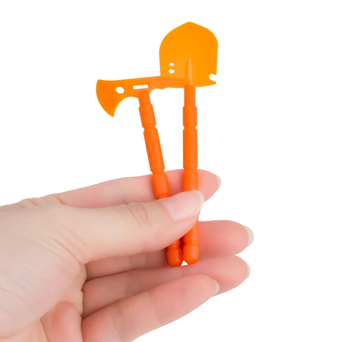 ชุดพลั่วและสิ่วไนลอน - ชิ้นส่วนตกแต่งจำลองสำหรับรถบังคับวิทยุ 1/10 RC Crawler TRX4 TRX6 SCX10 90046 D90 TRX4M อัพเกรด