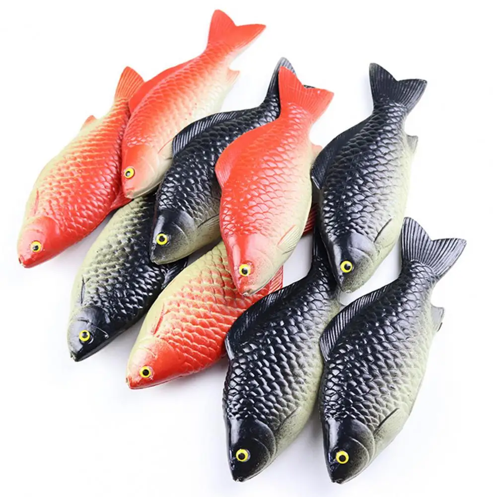 Cat Toy Artificial Animal Fish Model Figurine Fish Decoration Ornament Photography Props Home Decor Children Early Education Toy