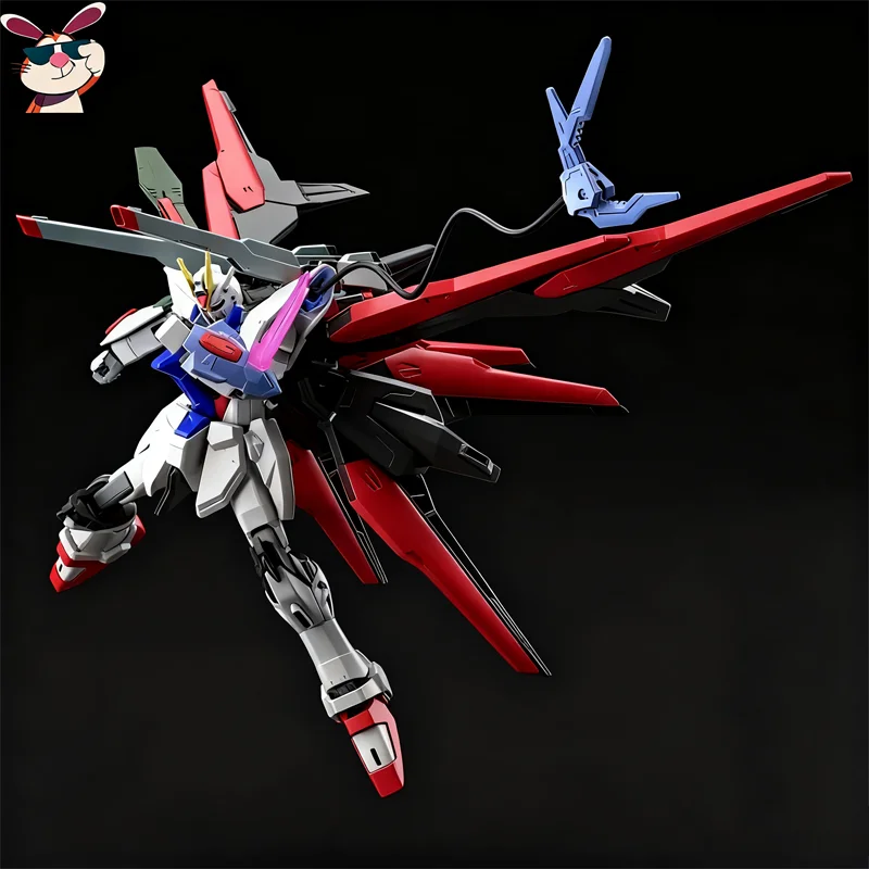 

HG 1/144 Perfect Strike Freedom Breaker Battlogue Mech Сборная модель Комплект фигурок Настольное украшение Кукла Мальчик Игрушка-головоломка