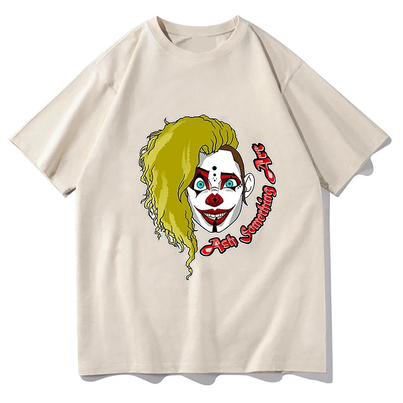 Joker Folie A Deux T-Shirt Unisex Pure Streetwear Funny Tee Shirt Aesthetic Casual Fashion Vintage T shirts Short Sleeve Clothes