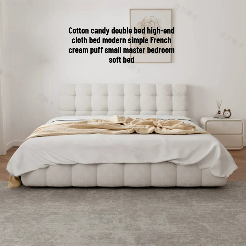 180x200cm Double Bed Modern Adults Wood Hotel Bed Simple Full Size Muebles Para Dormitorio Bedroom Sets Full Set Furniture