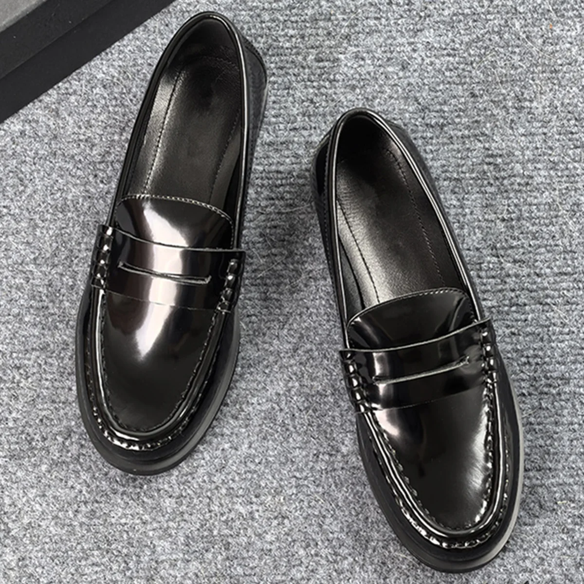 

Jenny&Dave 2026 Spring Minimalist And Comfortable Genuine Leather Woman Shoes Fashion Lady Elegant Shoes For Woman Loafers